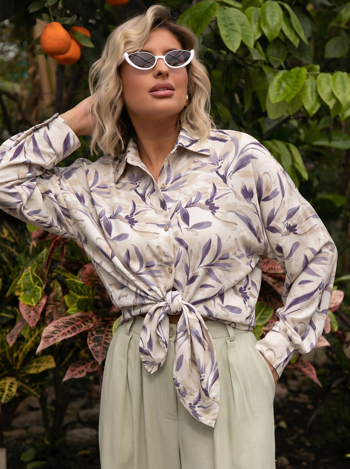 LT Collection Рубашка 601755 Б16182-1М Бежевый