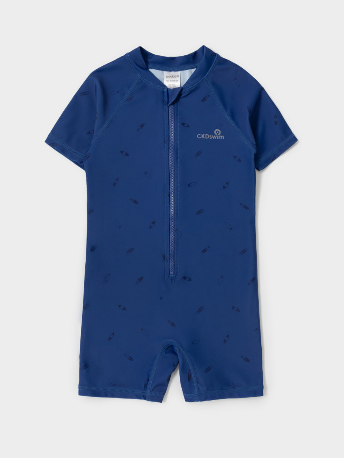 CROCKID Купальник 601940 ТК 16034/1н ФВ темно-синий, мини серфинг