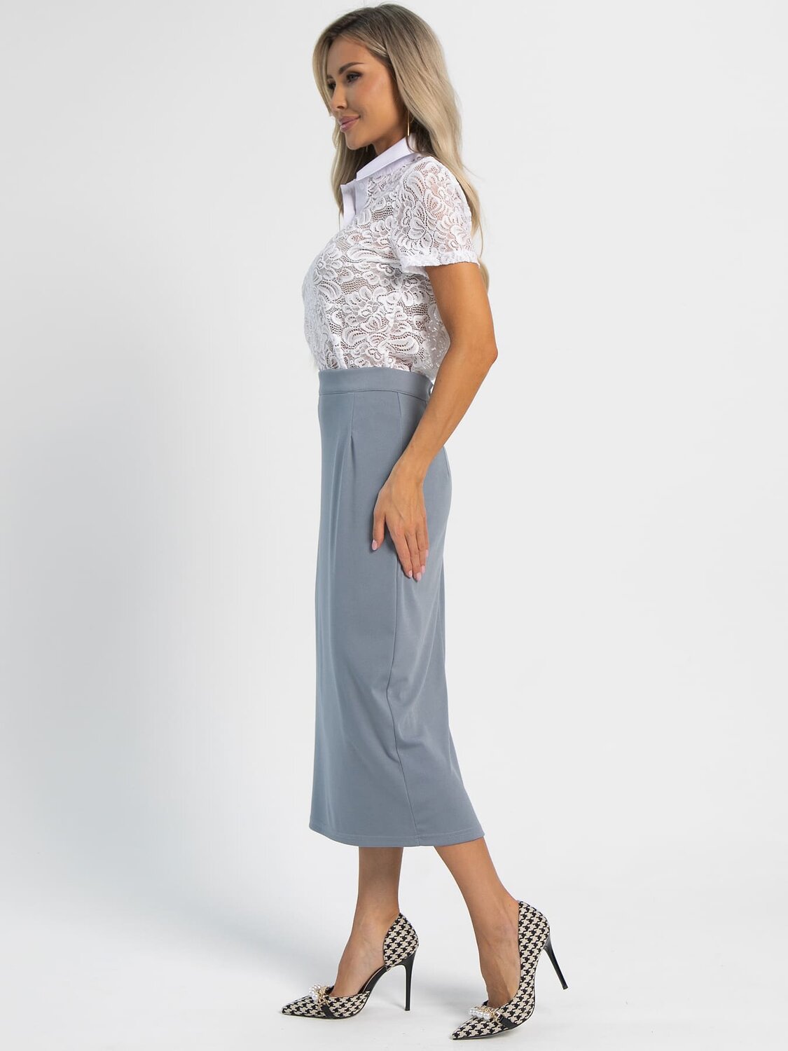 LT Collection Юбка 602095 Ю16170-10М Серый