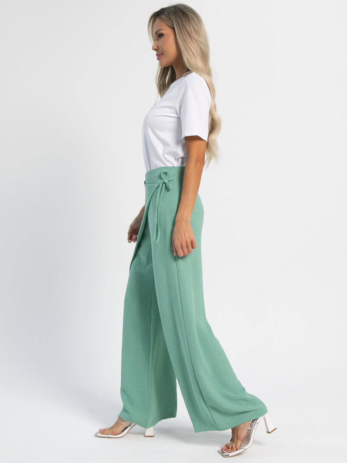 LT Collection Брюки 602103 Б16167-10М Зеленый