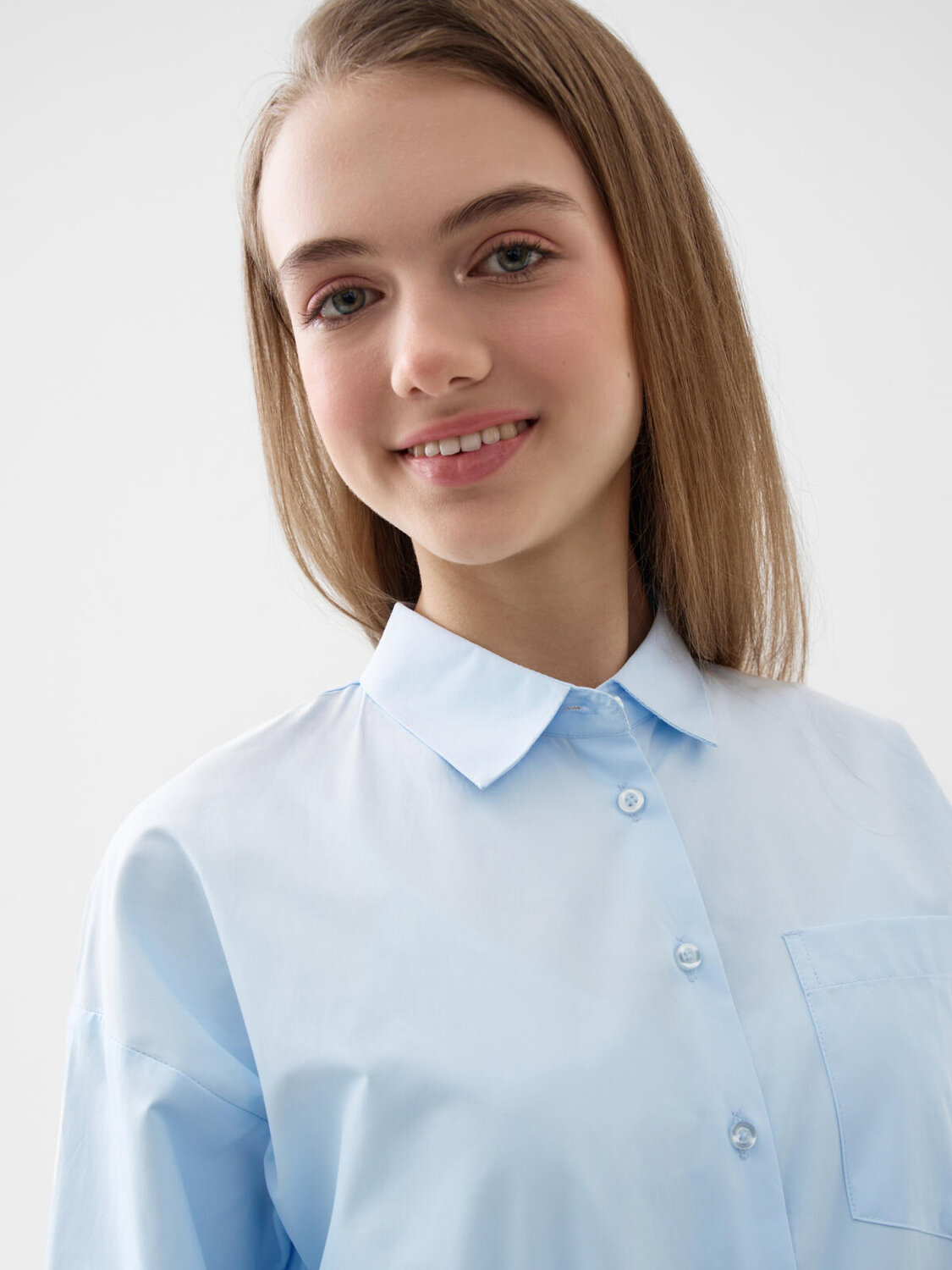 PLAYTODAY Блузка 602211 22621016 голубой