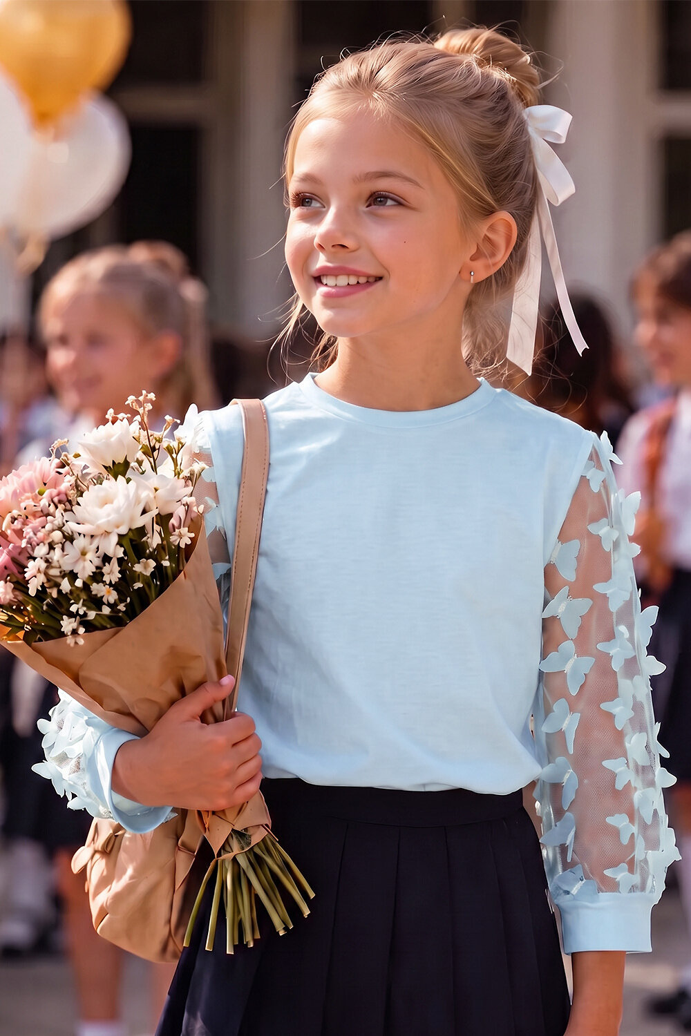 Натали Блузка 602222 14581 голубой