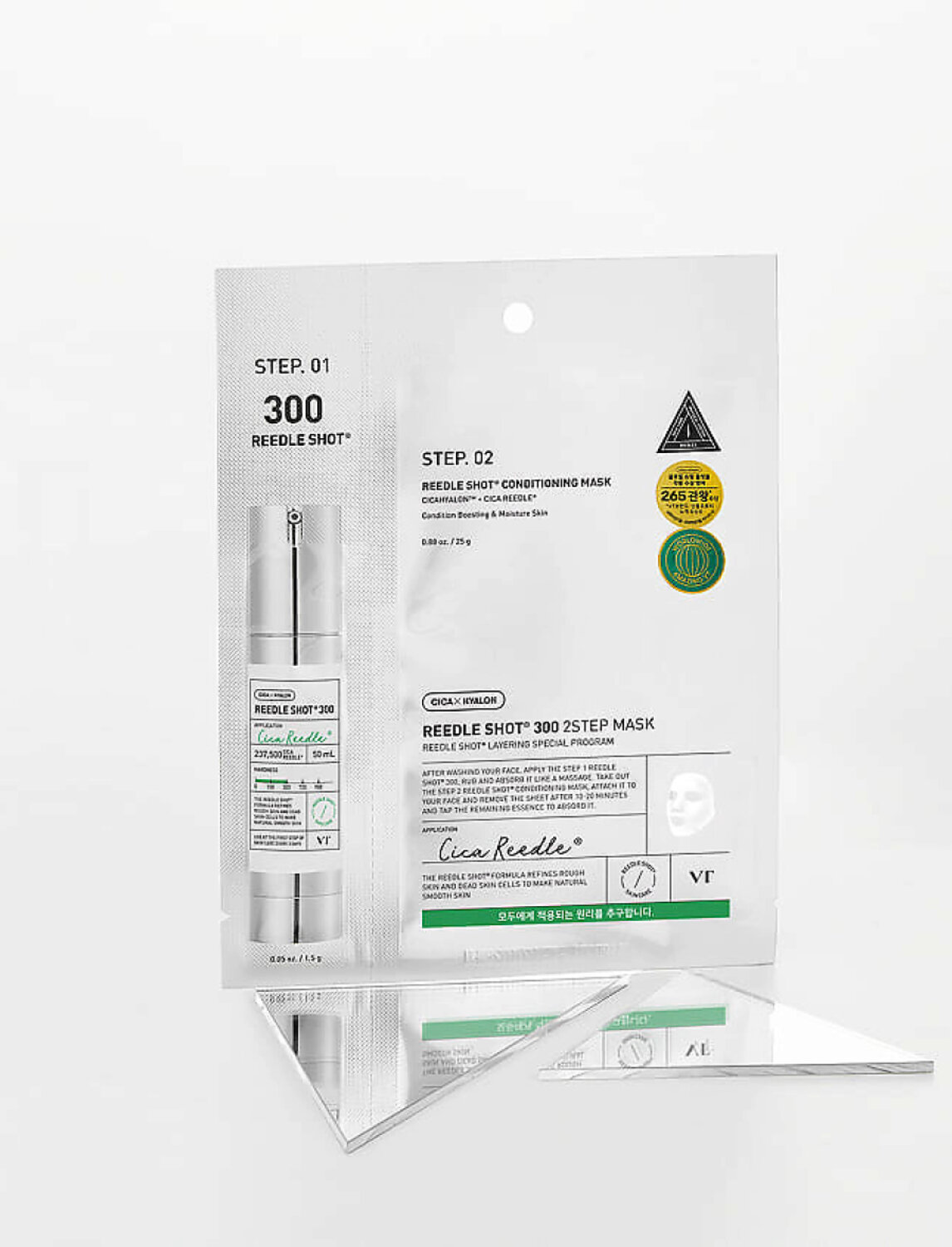 VT Cosmetics Интенсивная двухфазная маска с микроиглами / Reedle Shot 300 2 Step Mask, 25 г + 1,5 г 602315 28614 