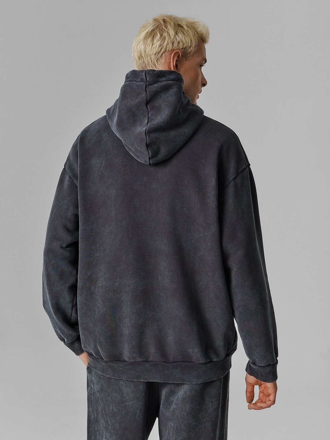 MARK FORMELLE Толстовка 602482 121211 ACID WASH на обсидиане