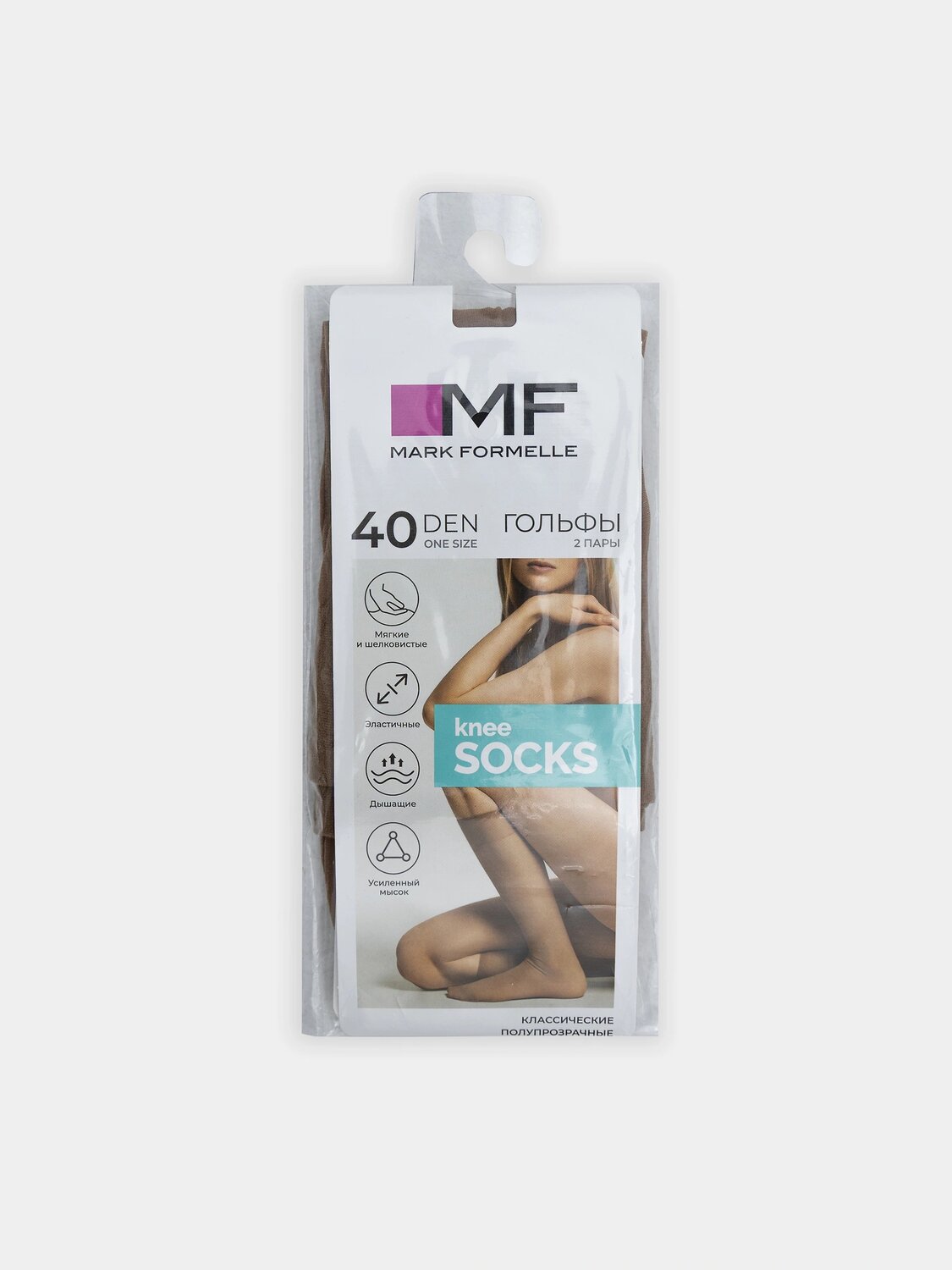 MARK FORMELLE Гольфы 602588 264PA-1415 бронзовый-2/