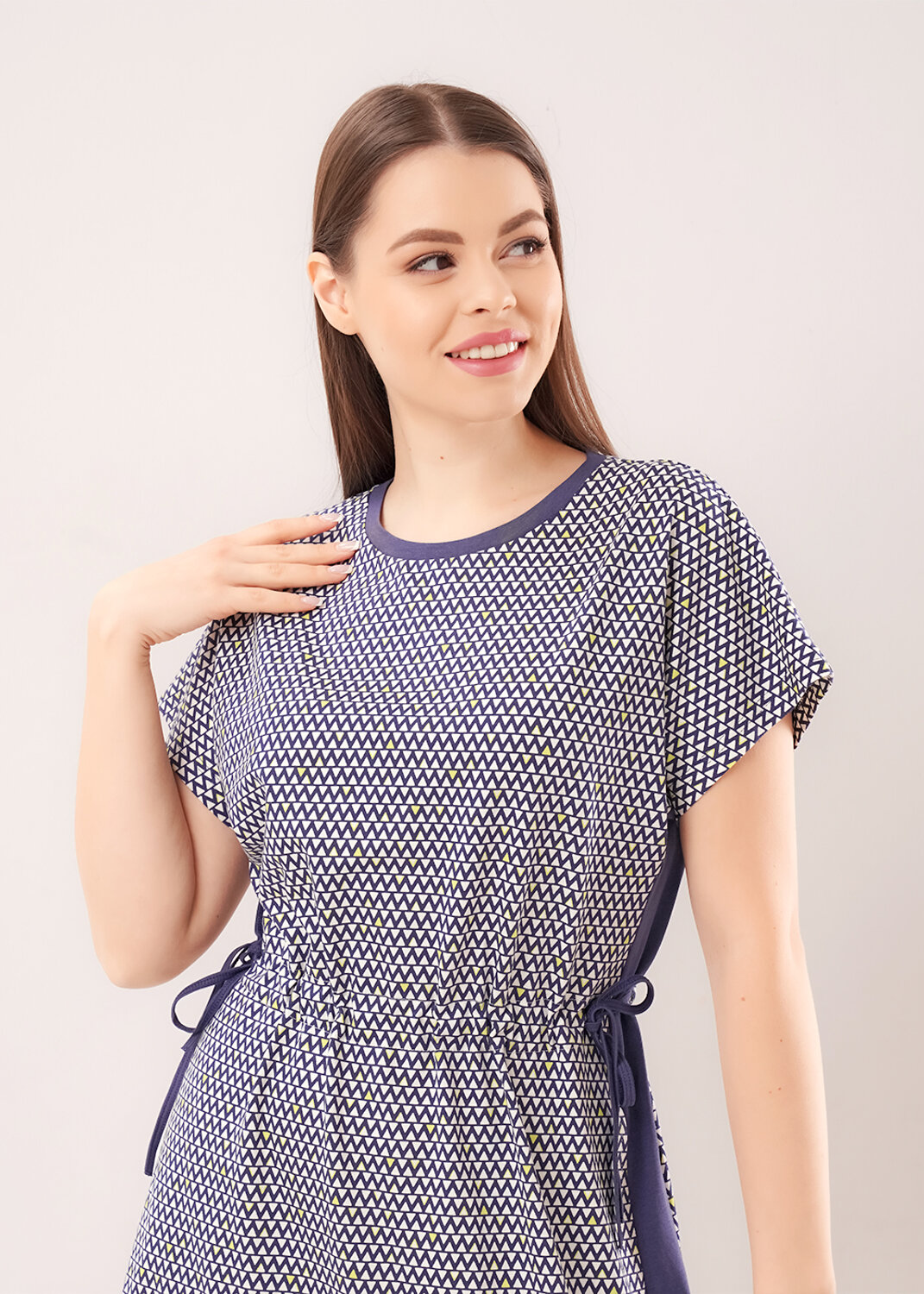 CLEVER Платье 602647 LDR16-1224 молочный/джинсовый