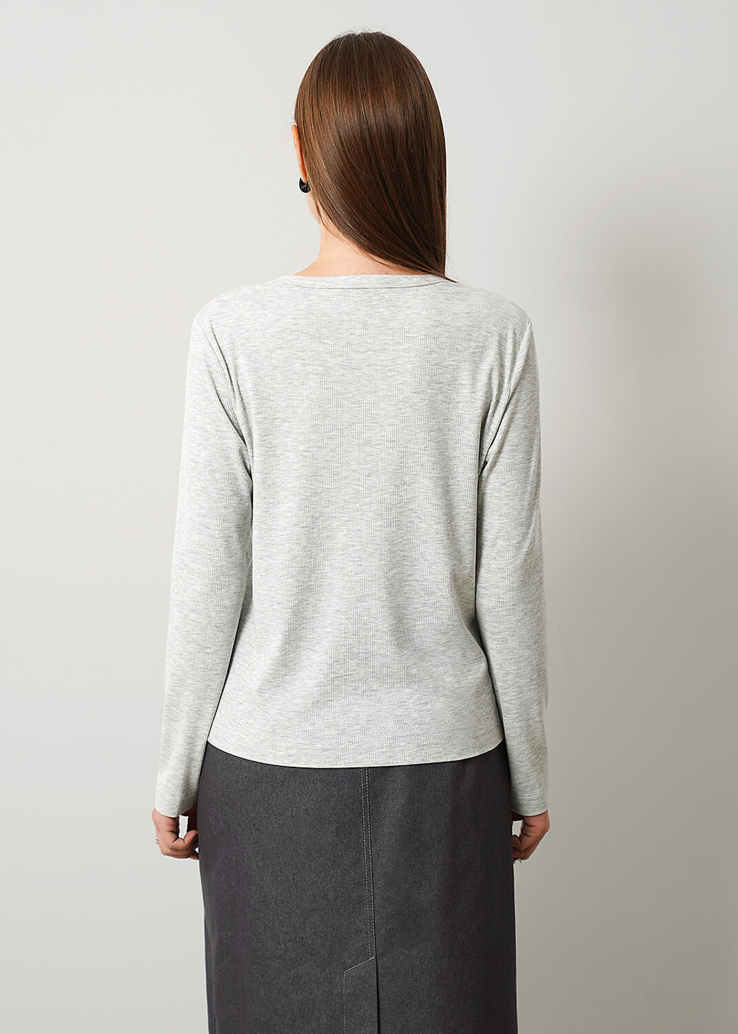 CLEVER Джемпер 602780 167318/219шв меланж св.серый