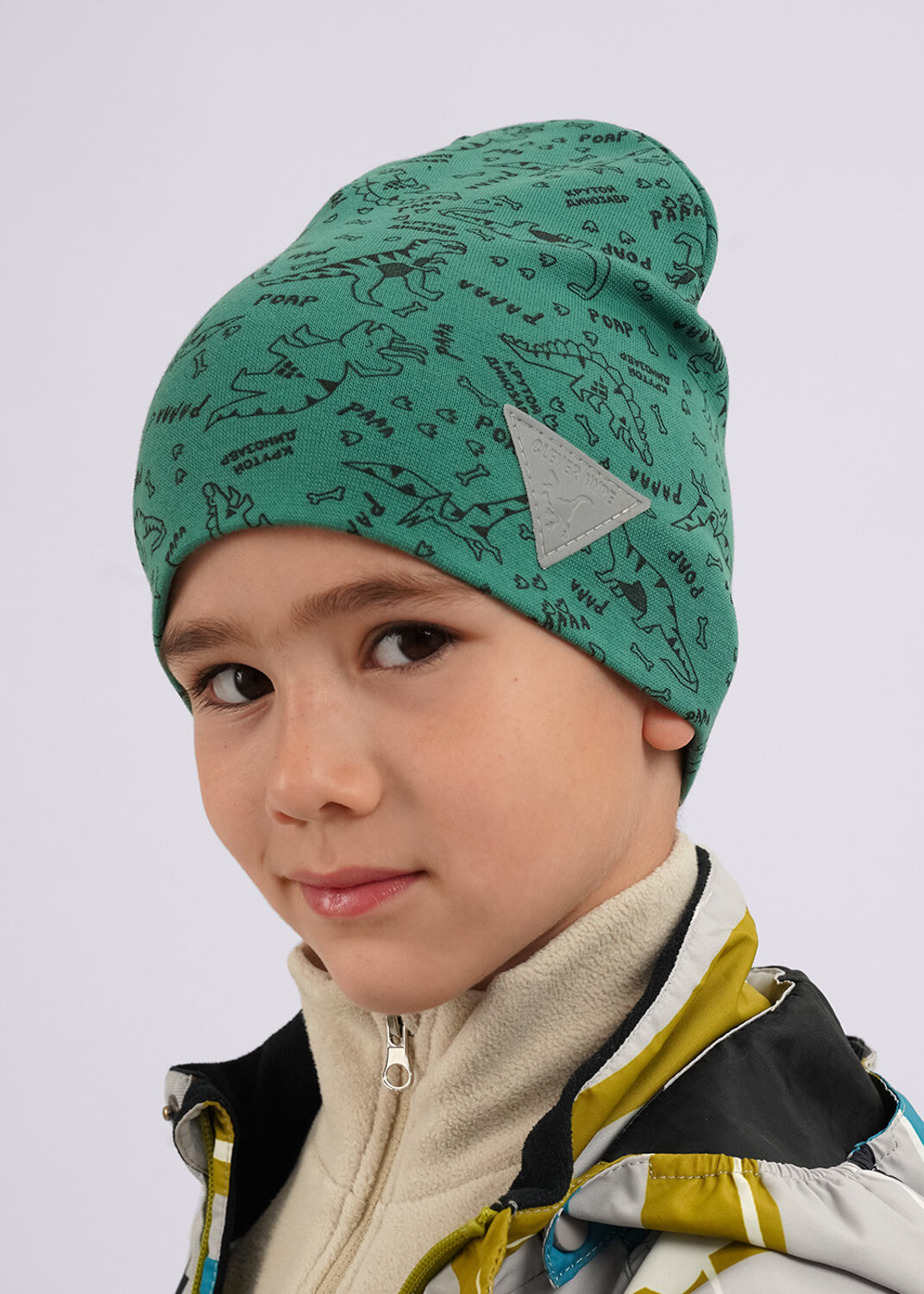CLEVER Шапка 602916 466095/3рп т.зелёный