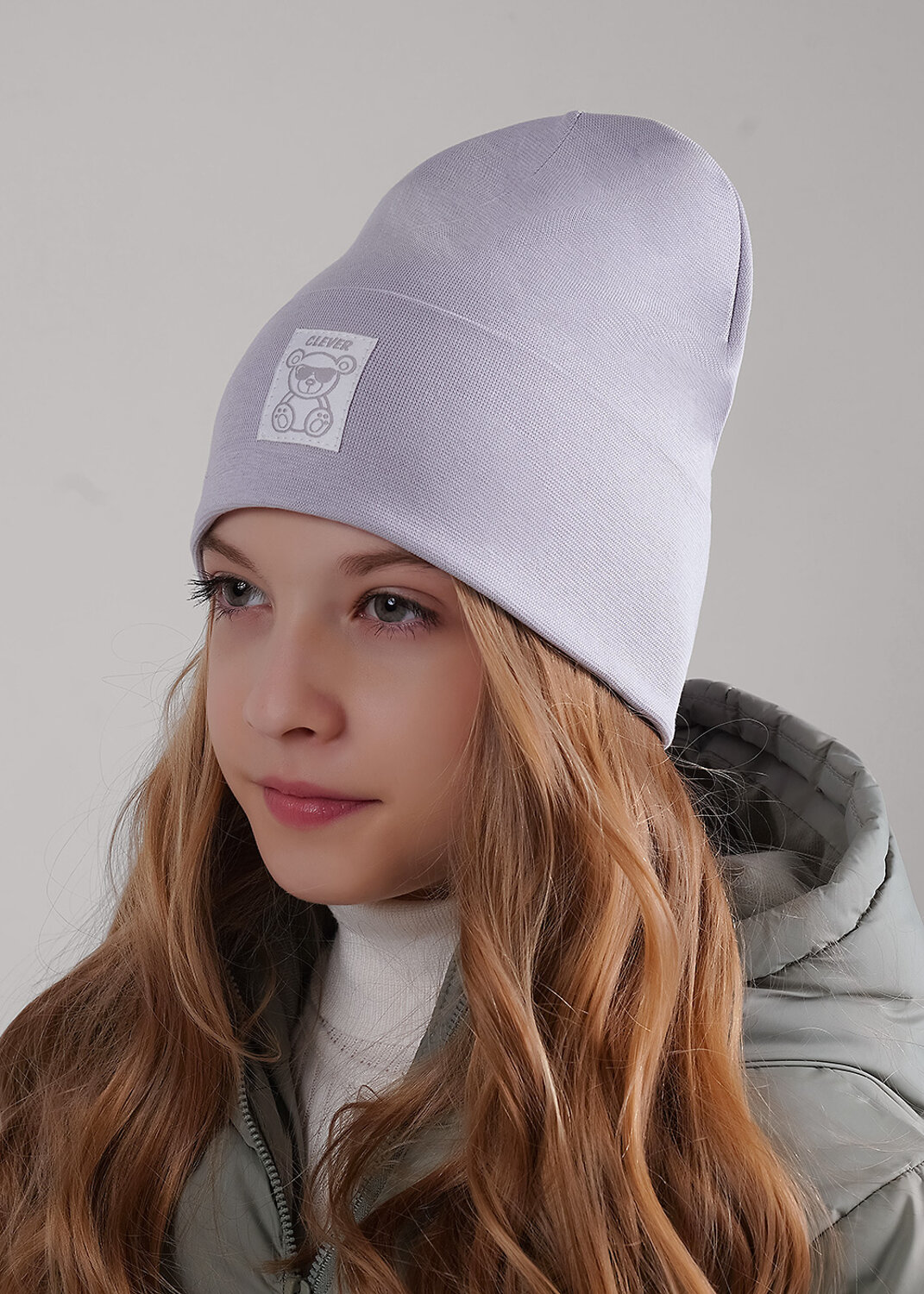 CLEVER Шапка 602928 466605р св.фиолетовый