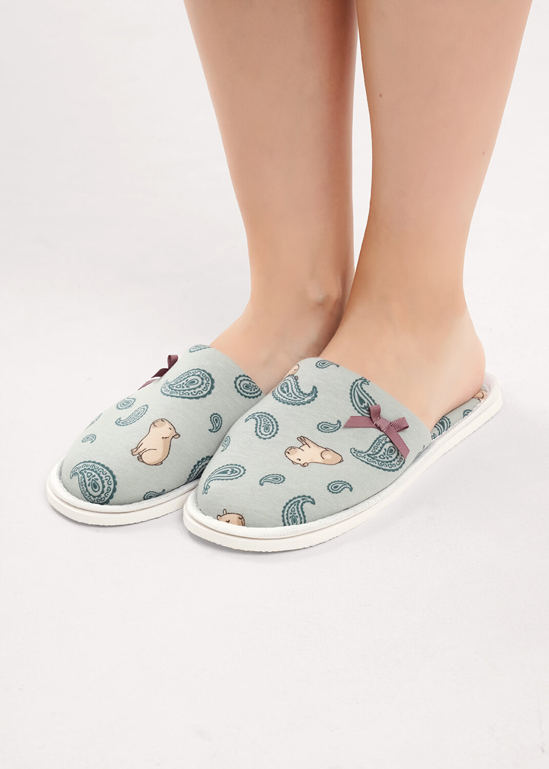 CLEVER Пантолеты 602971 SW26-1225C св.зелёный/бежевый
