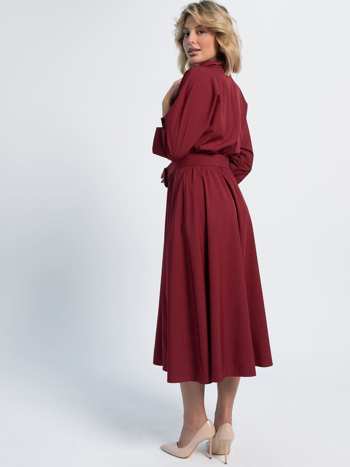 LT Collection Платье 603079 П16154-16М Бордо