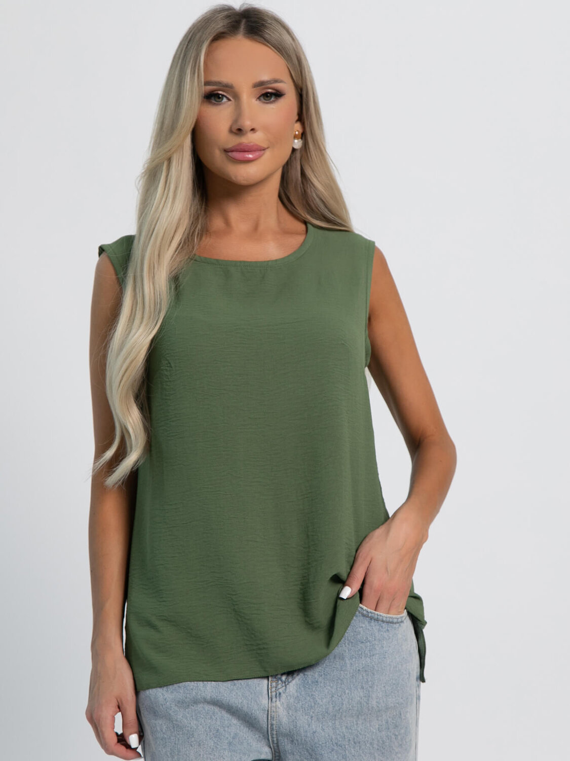LT Collection Блуза 603084 Б16184-30М Зеленый