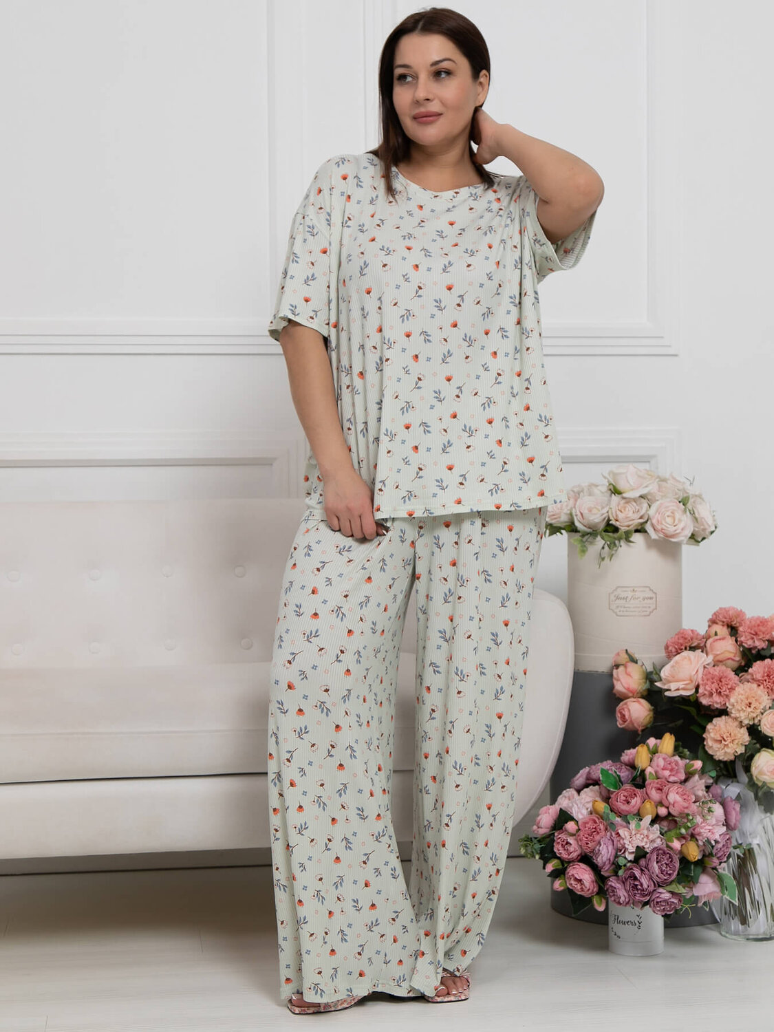 LT Collection Костюм 603086 К16211-1М Мятный