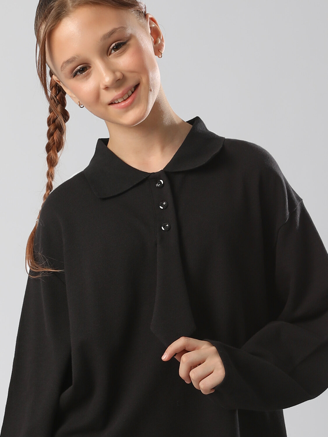 Соль&Перец Лонгслив 603458 SP0447BK черный