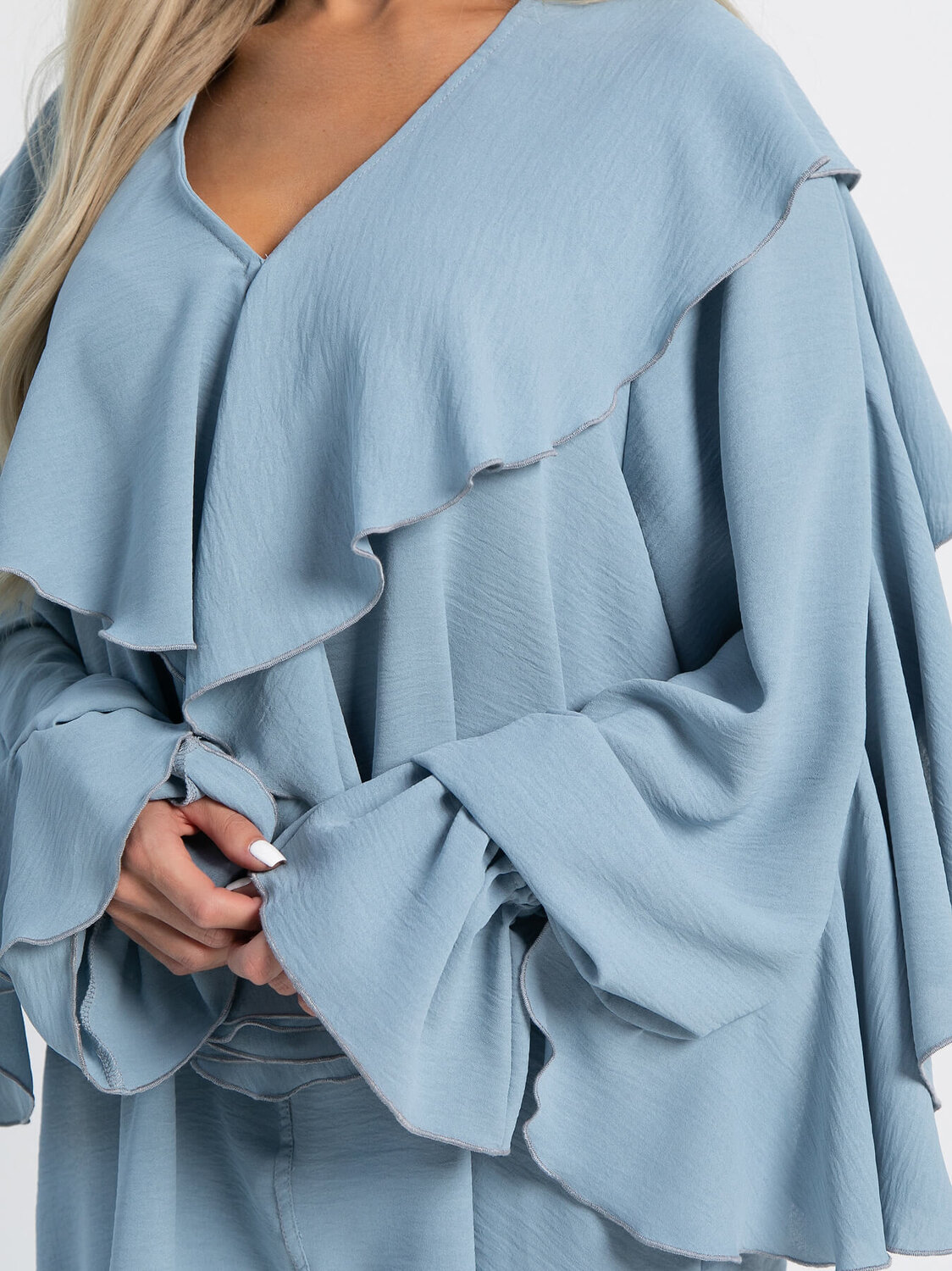 LT Collection Блуза 603467 Б16135-39М Голубой