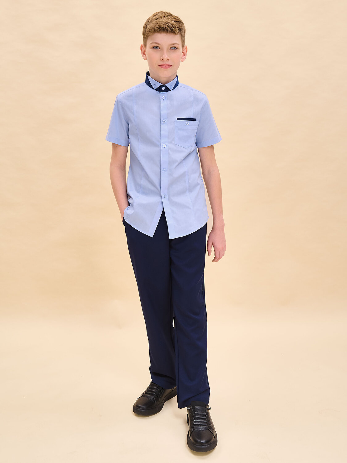 PELICAN Сорочка 132468 BWCT7090 Голубой