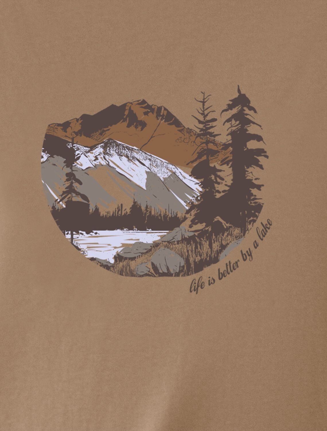 VILATTE Футболка 603711 U49.068 бежевый_mountain