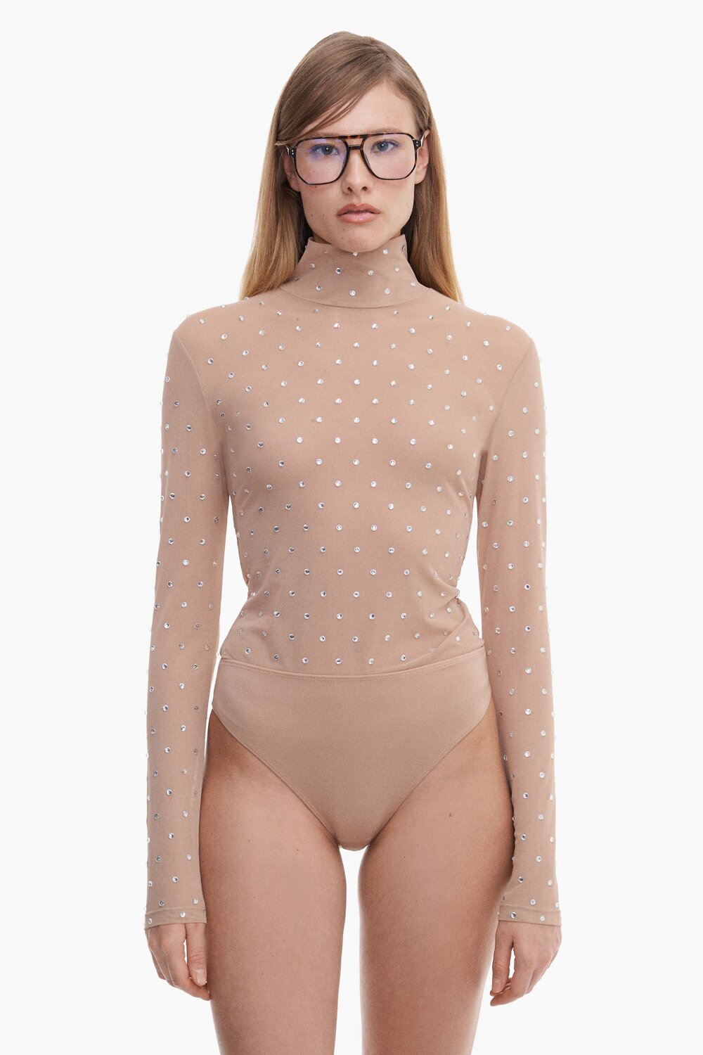 TOPTOP STUDIO Боди 603982 TTS.020.14056.110 Бежевый