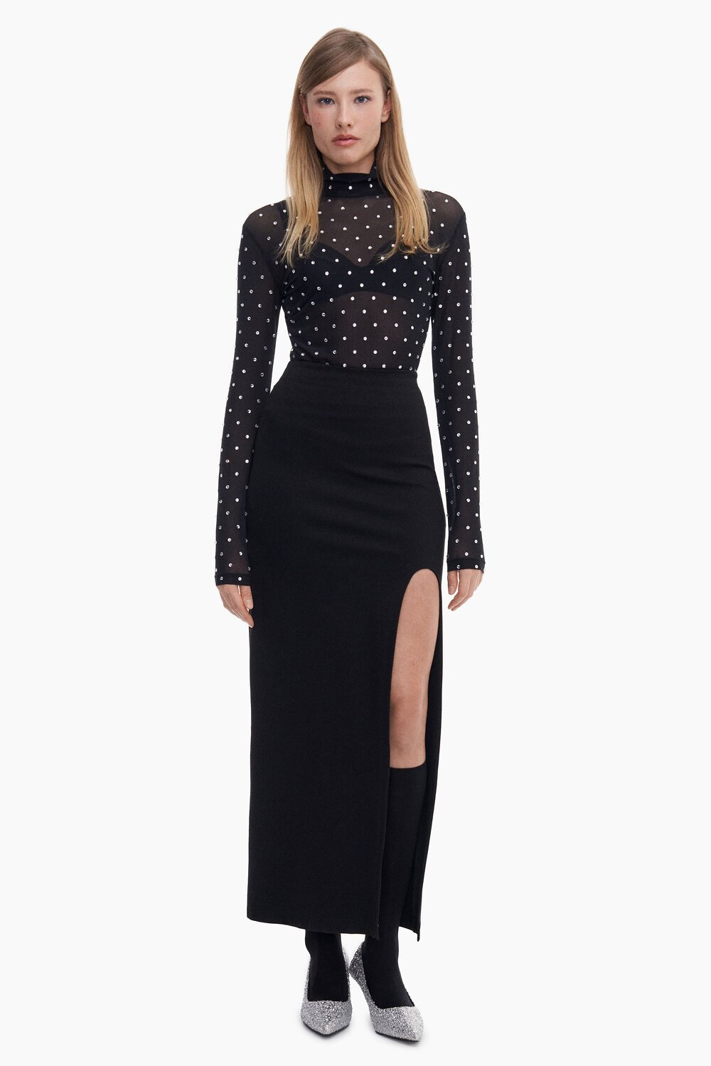 TOPTOP STUDIO Боди 603983 TTS.020.14056.900 Черный