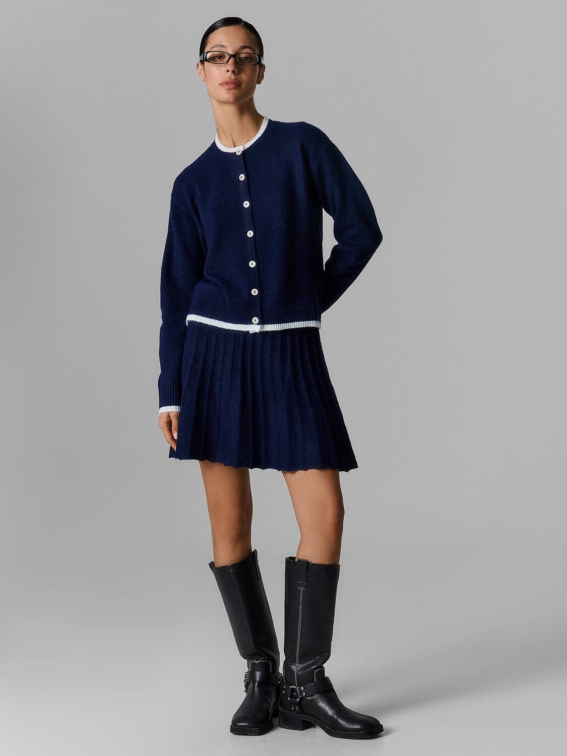 MARK FORMELLE Джемпер 604288 122613 академический синий с белым
