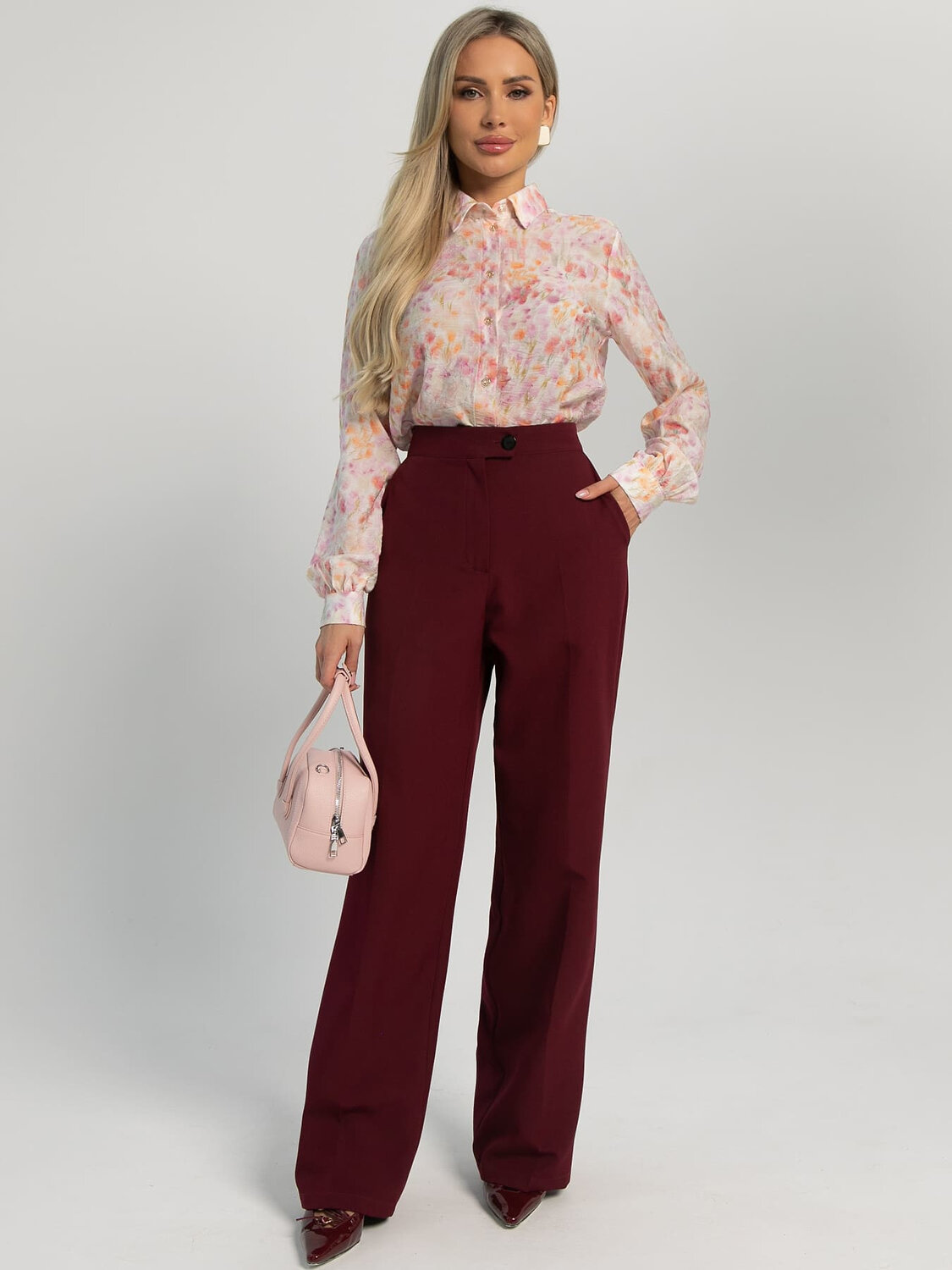 LT Collection Блуза 604636 Б16186-30М Розовый