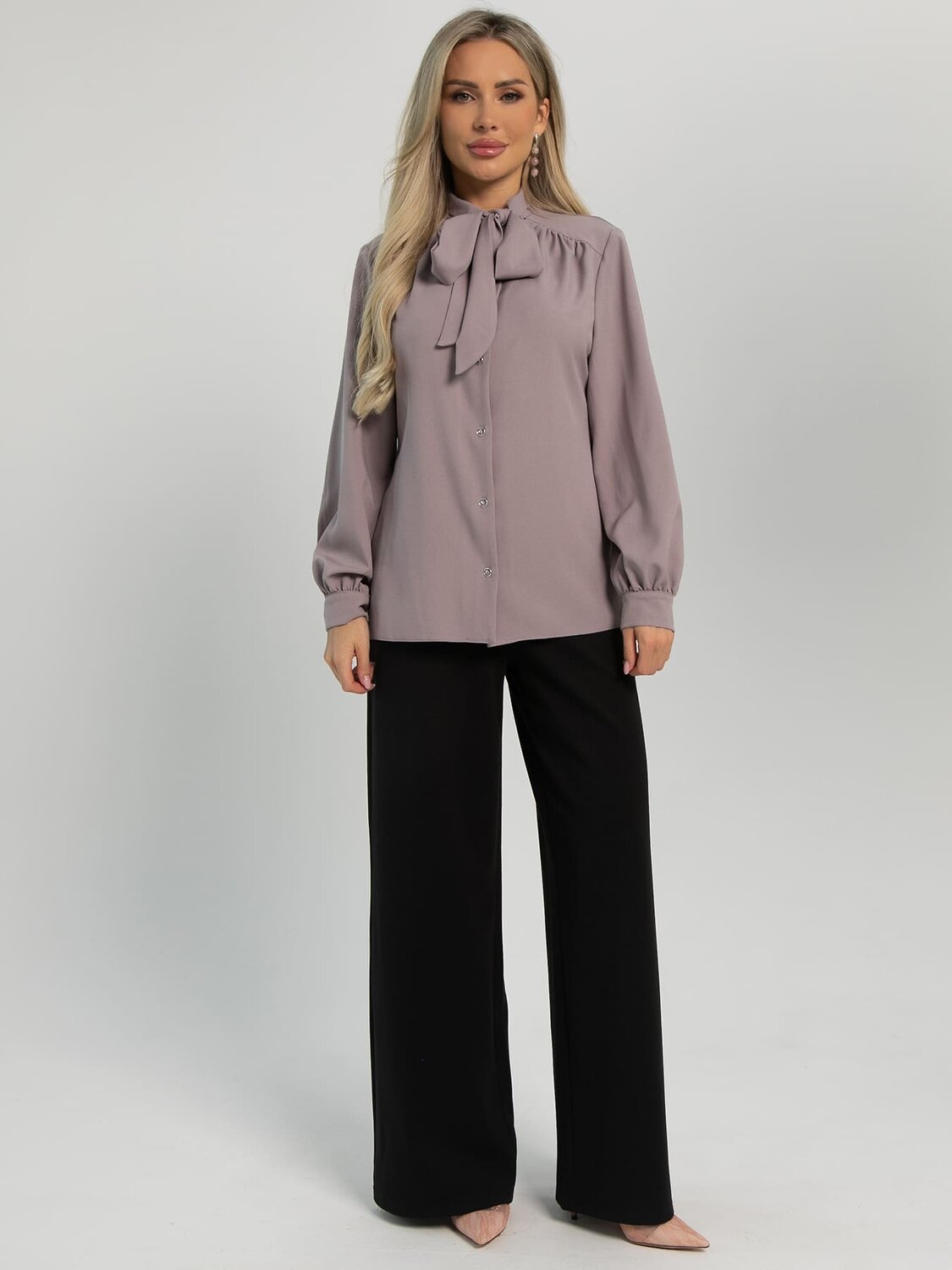 LT Collection Блуза 604640 Б16189-30М Розовый