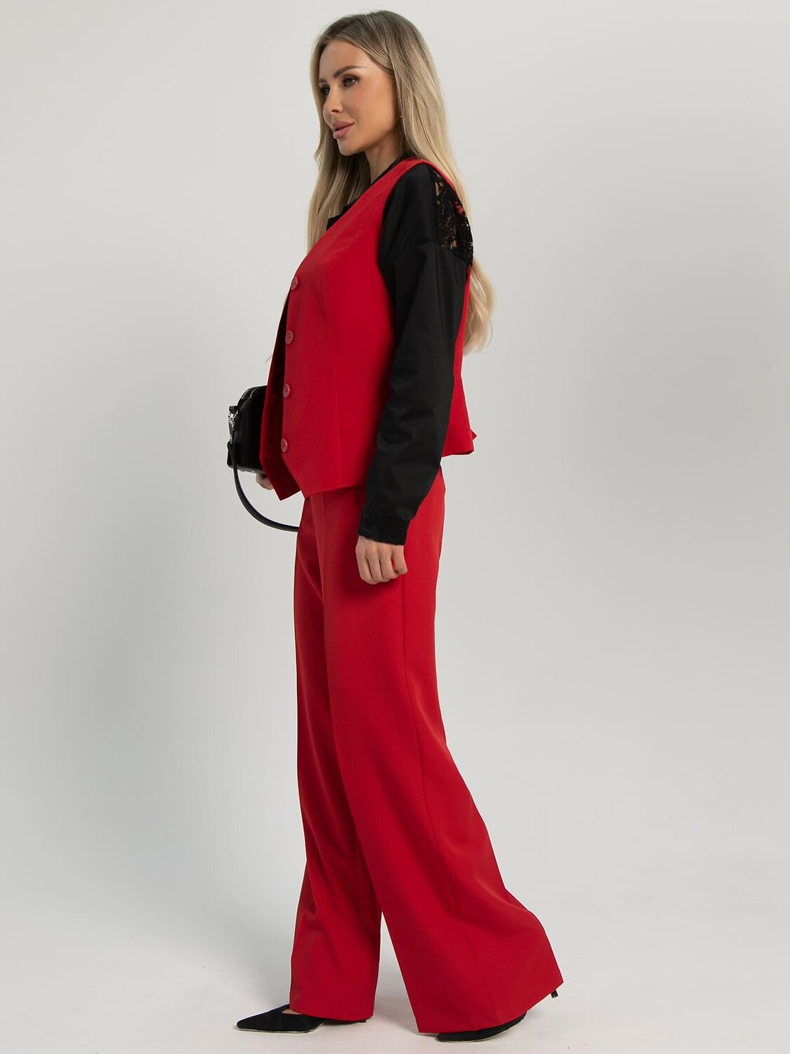 LT Collection Жилет 604641 Б16202-16М Красный