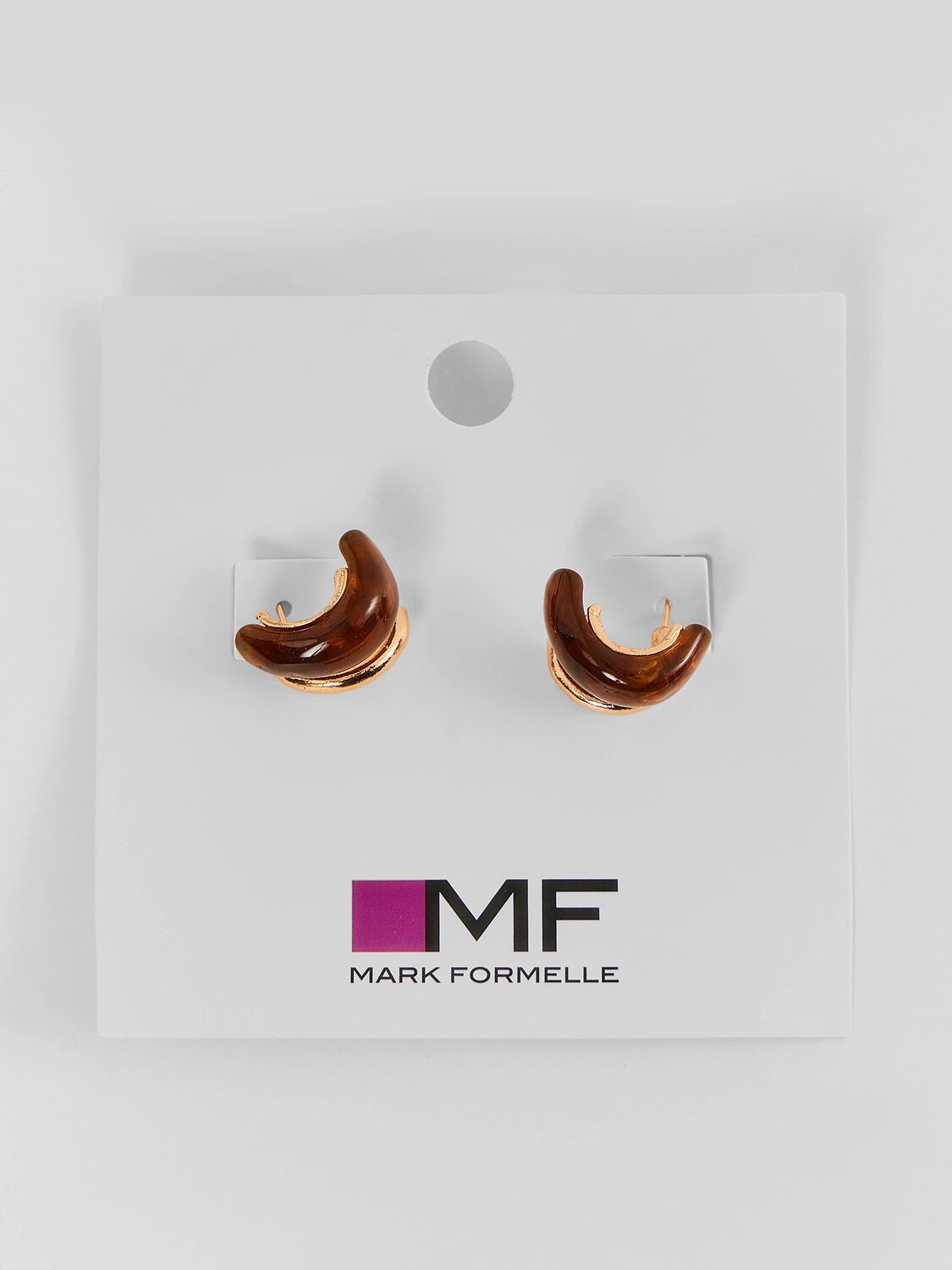 MARK FORMELLE Серьги 604840 KS04-17141 коричневый