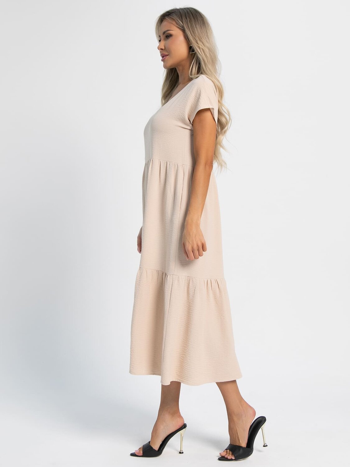 LT Collection Платье 604902 П16205-48М Бежевый
