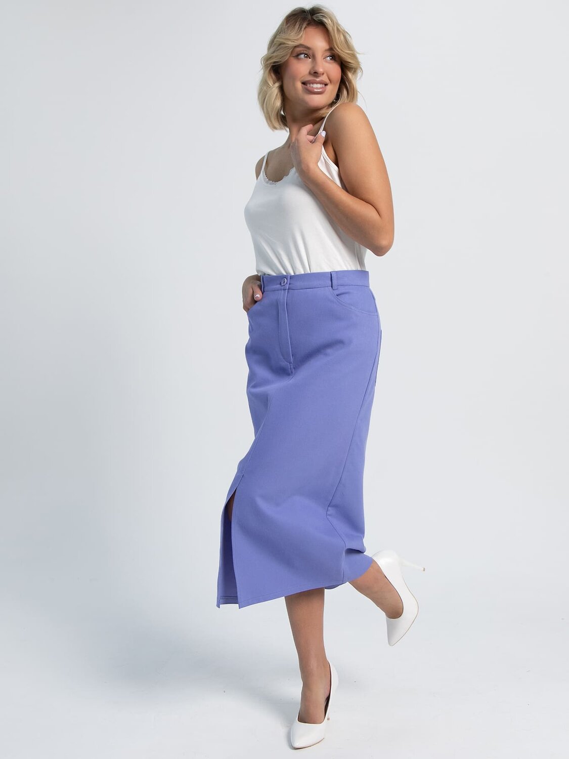 LT Collection Юбка 604904 Ю16206-3М Фиолетовый
