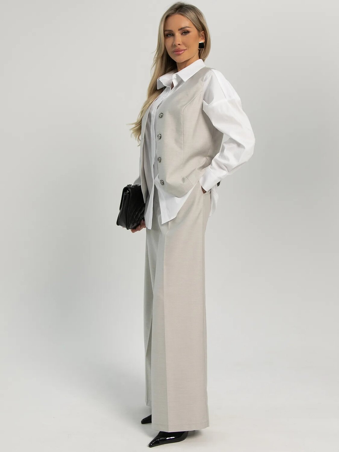 LT Collection Брюки 604905 Б16218-16М Серый