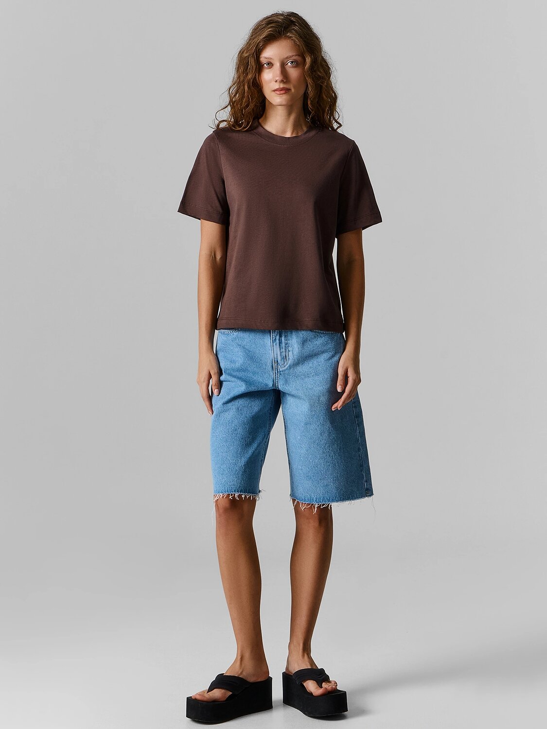 MARK FORMELLE Футболка 604918 112866 обжаренный кофе