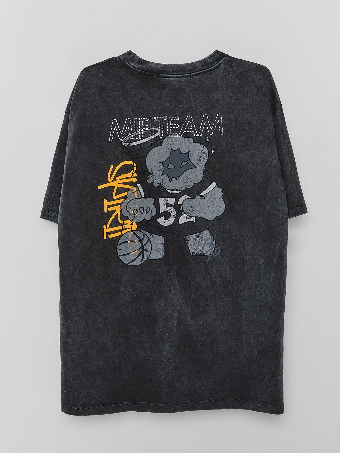 MARK FORMELLE Футболка 605139 111846 ACID WASH обсидиан +печать