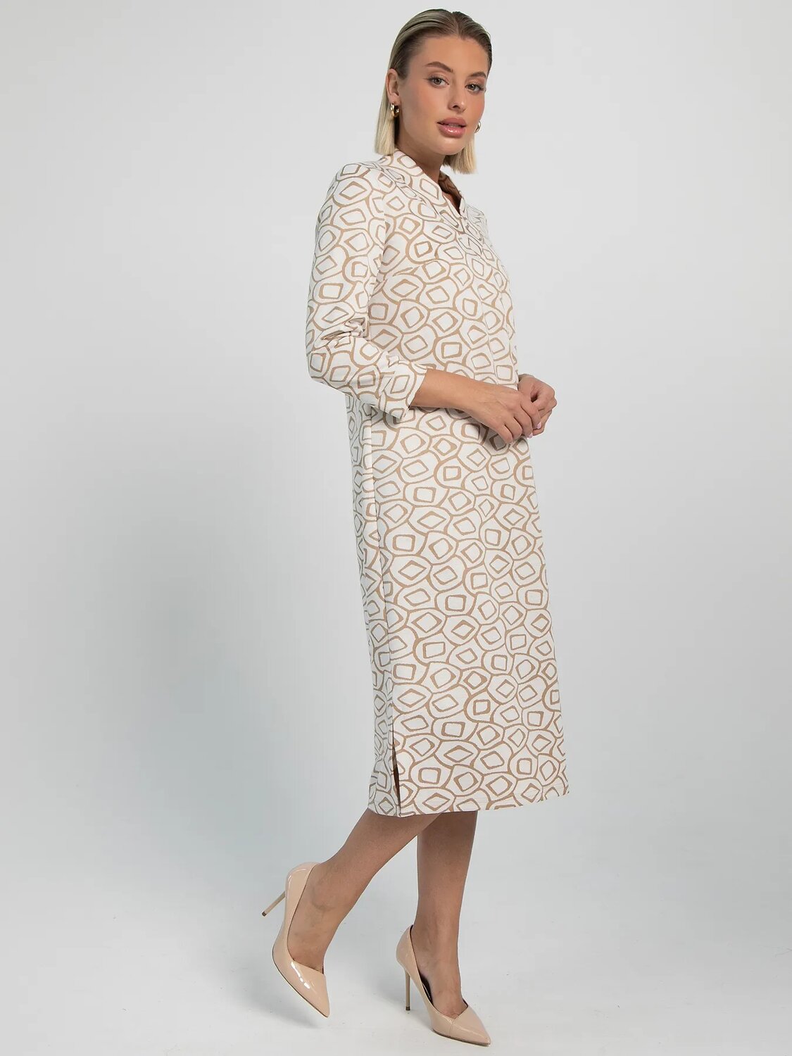 LT Collection Платье 605177 П16035-19М Бежевый