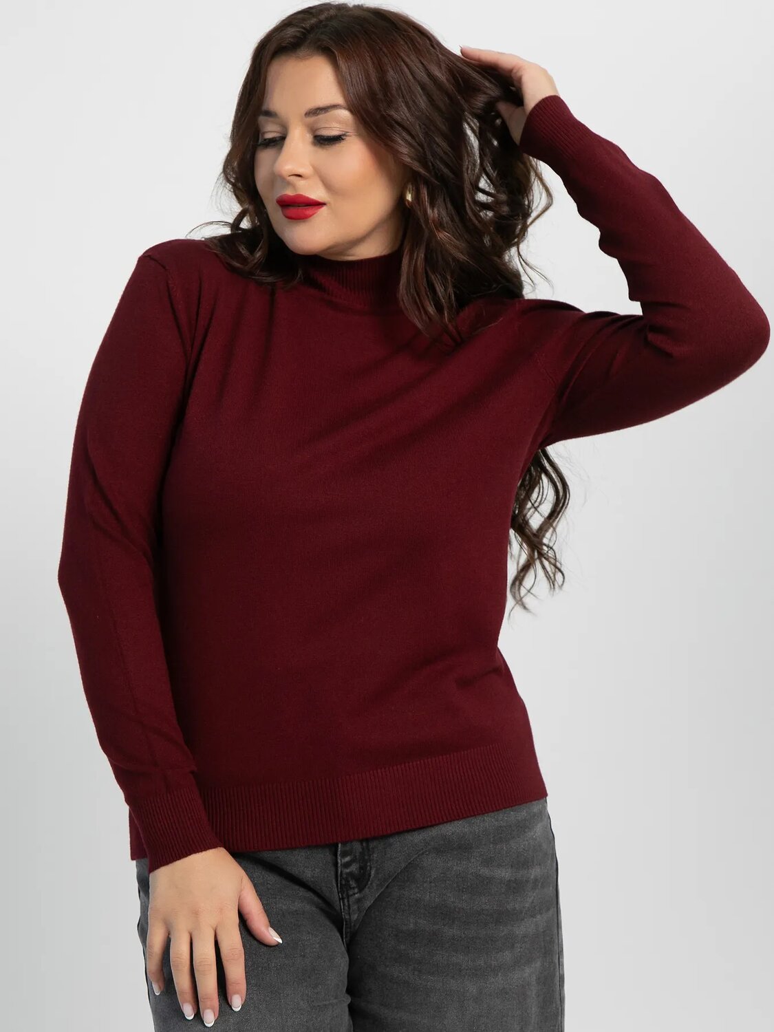 LT Collection Водолазка 605307 Б14542-20М Бордо