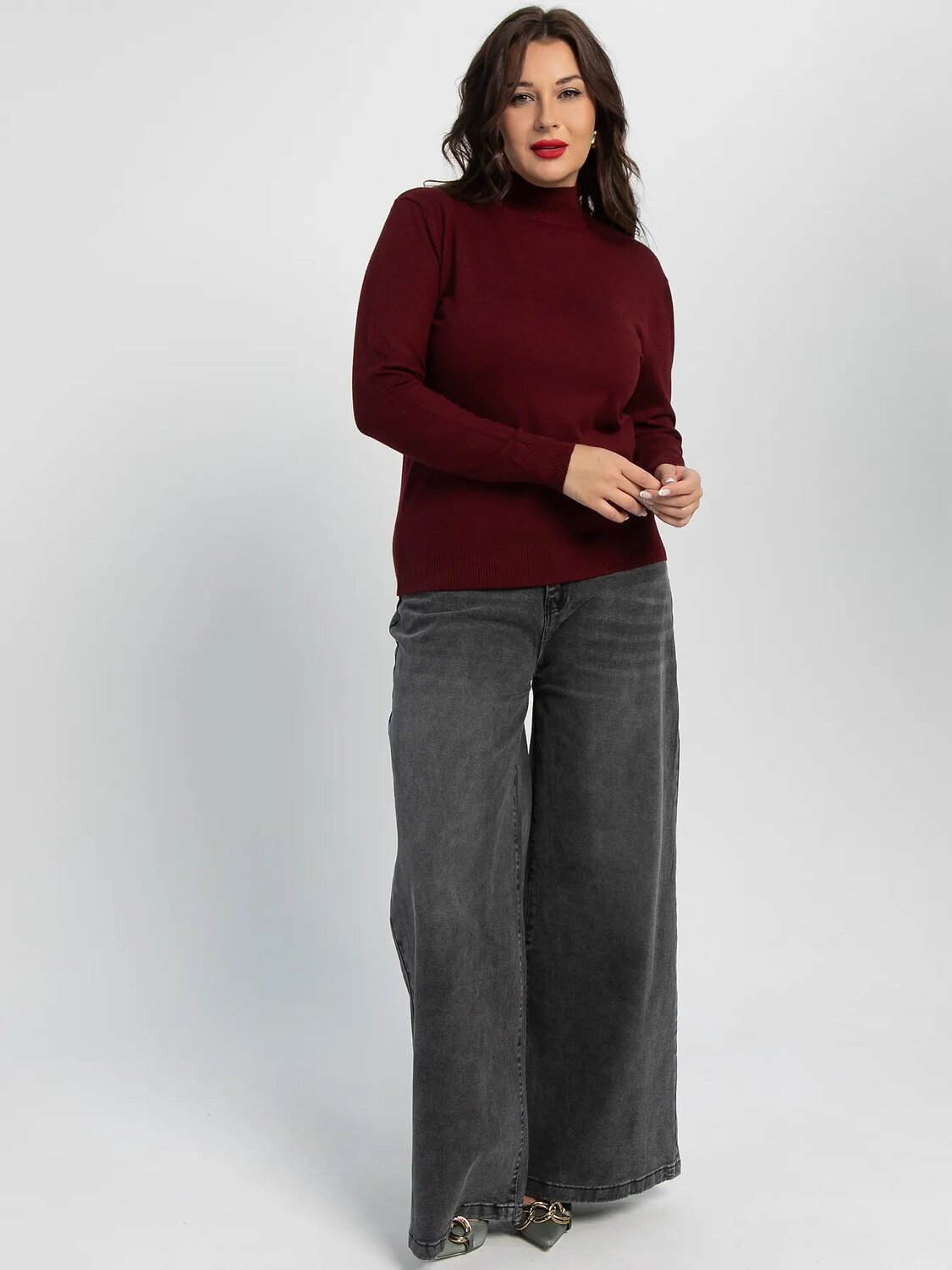 LT Collection Водолазка 605307 Б14542-20М Бордо