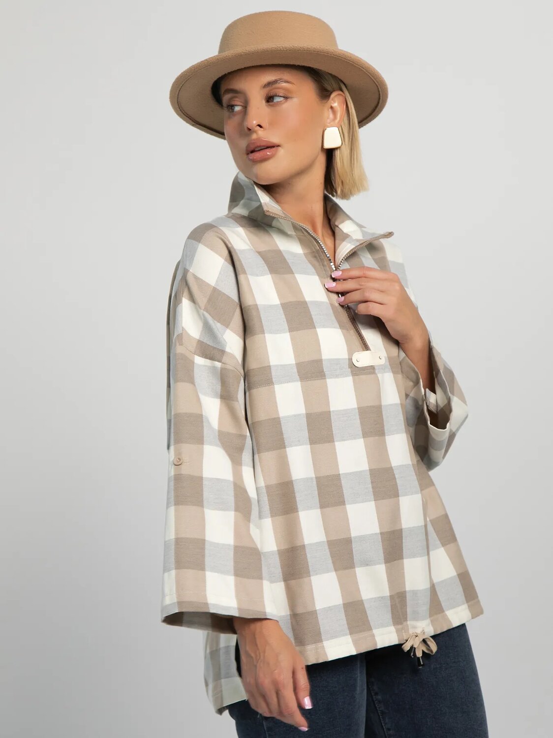 LT Collection Рубашка 605312 Б16209-18М Бежевый