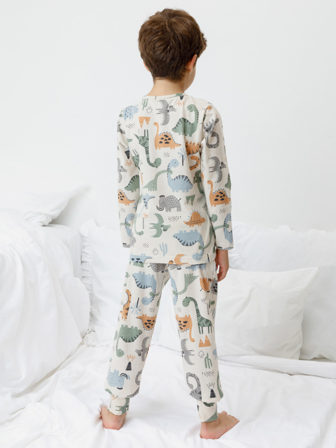 CROCKID Пижама 605356 К 1561 молочный