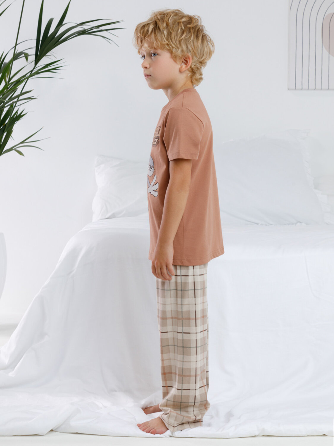 CROCKID Пижама 605357 К 1599 шоколадный