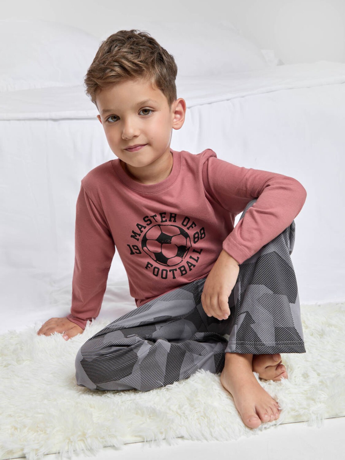 CROCKID Пижама 605365 К 1600 терракотовый