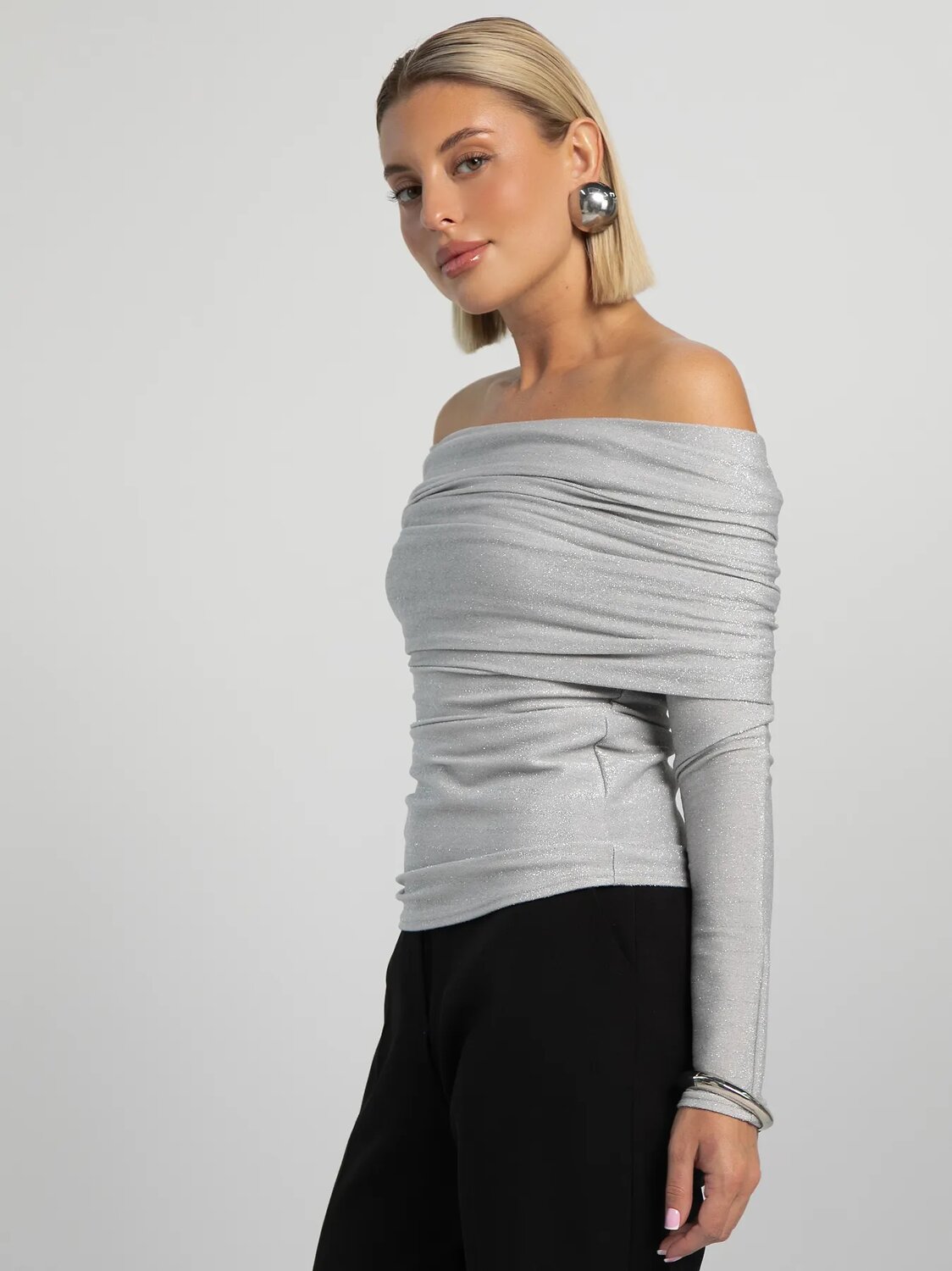 LT Collection Лонгслив 605553 Б16222-45М Серый