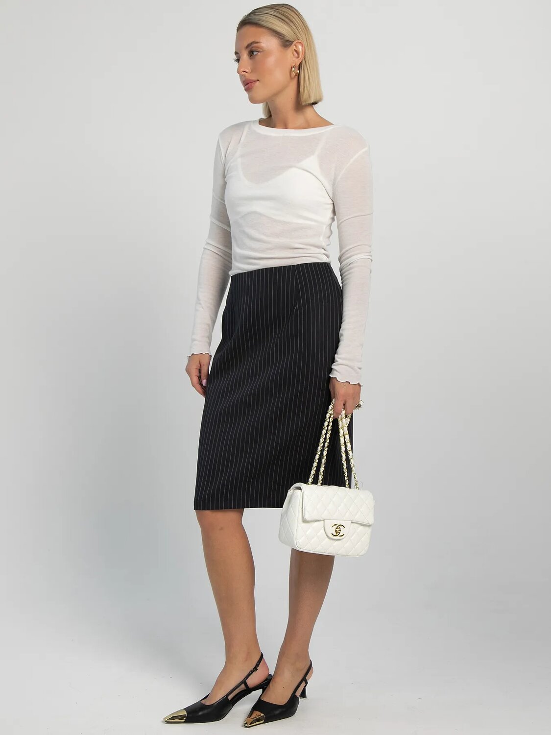 LT Collection Юбка 605556 Ю16227-8М Темно-синий