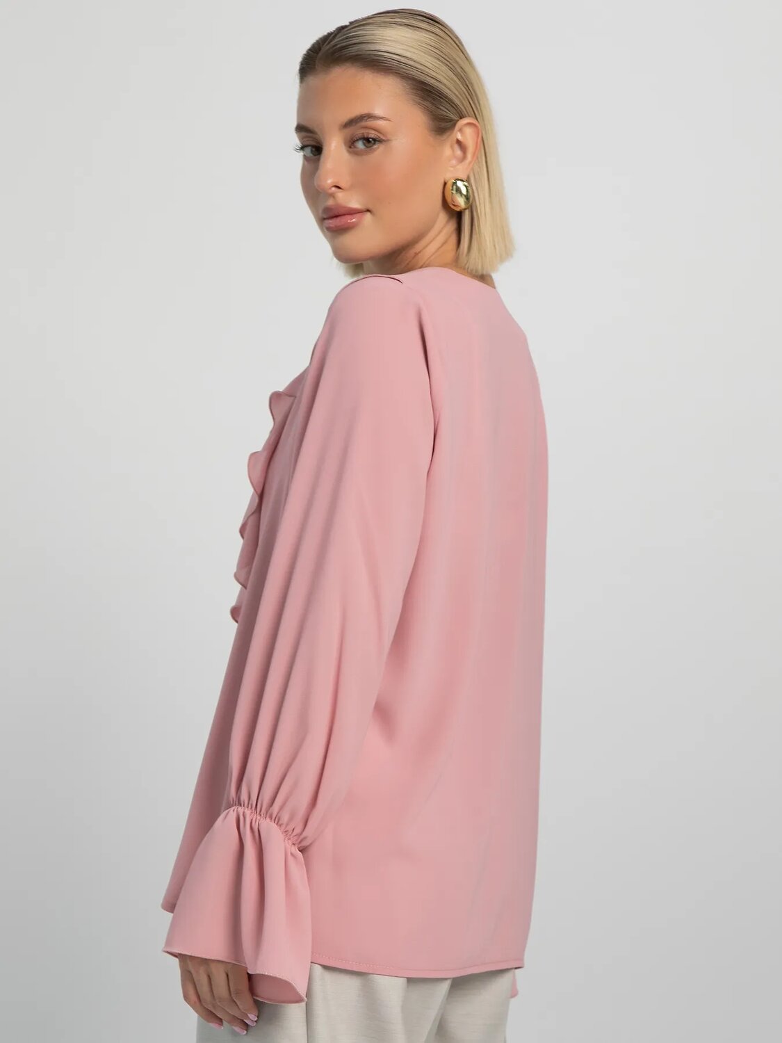 LT Collection Блуза 605562 Б16233-8М Розовый