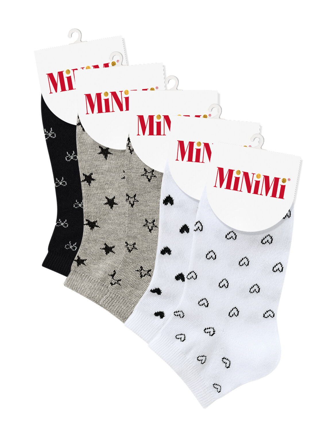 Minimi Носки 605668 MINI TREND 4221 Nero (Черный)