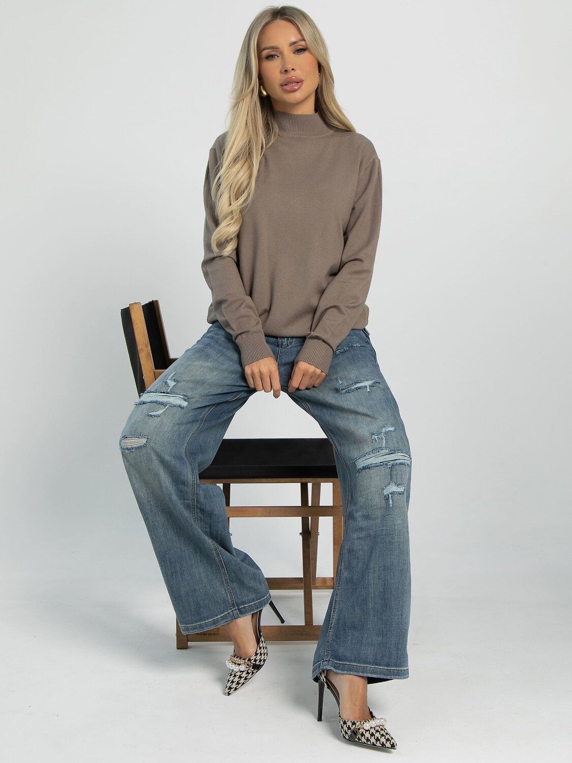 LT Collection Водолазка 605714 Б16196-20М Коричневый