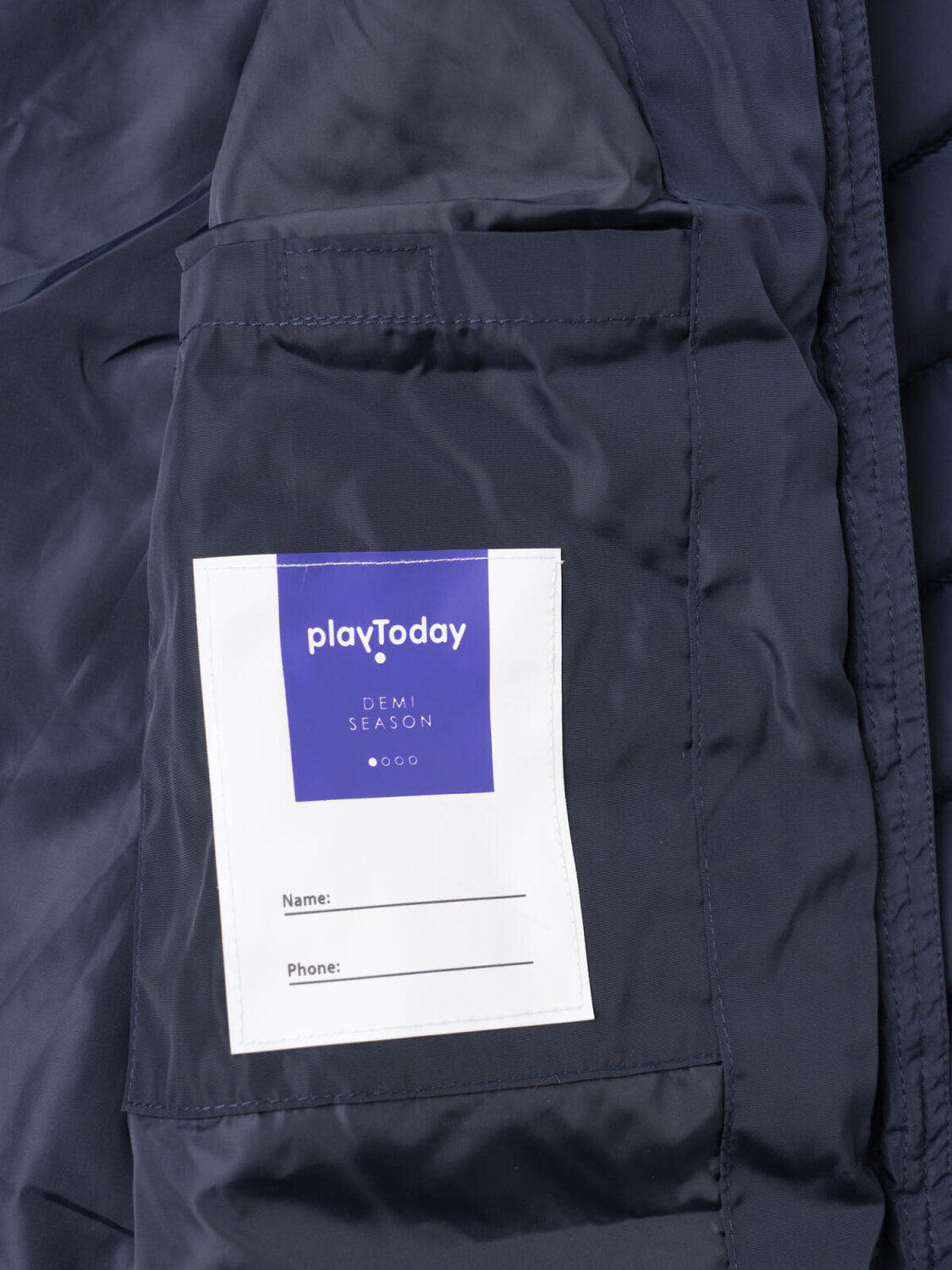 PLAYTODAY Пальто 605809 32621552 тёмно-синий