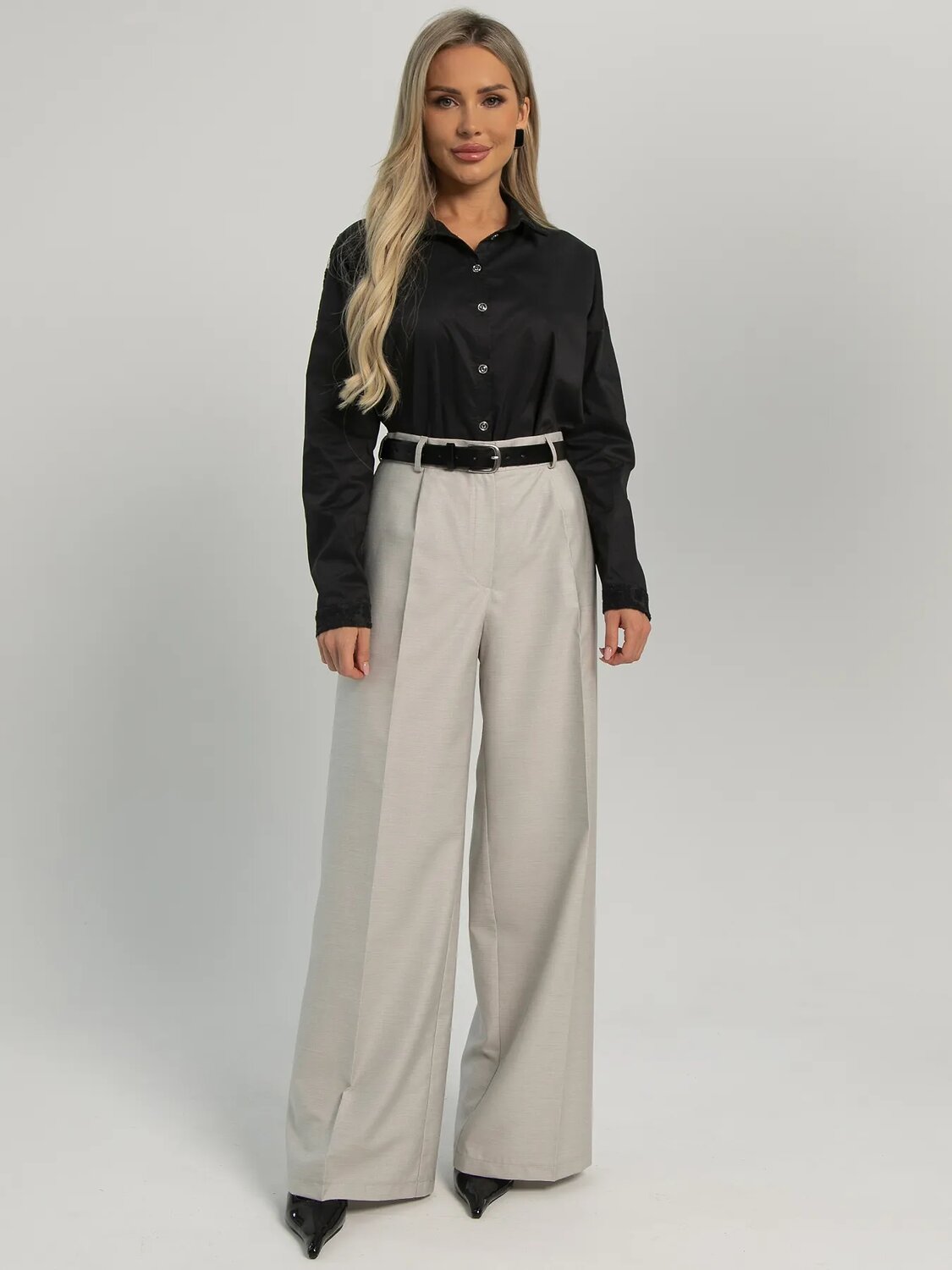 LT Collection Рубашка 606106 Б16238-10М Черный