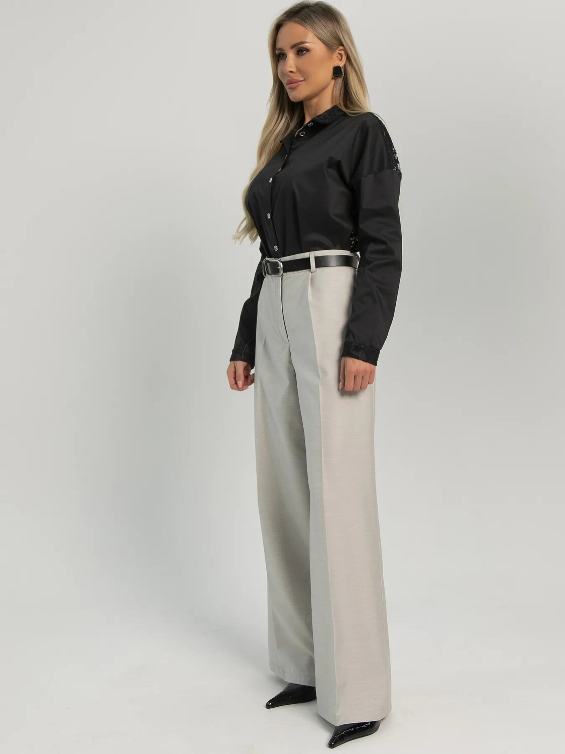 LT Collection Рубашка 606106 Б16238-10М Черный
