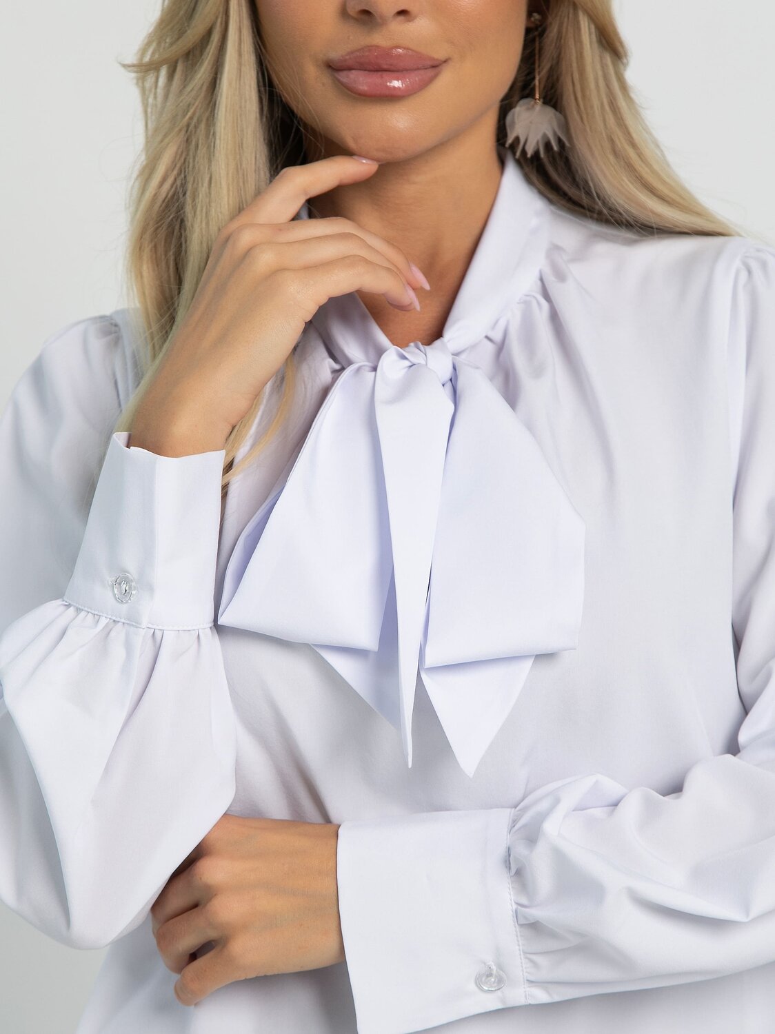 LT Collection Блуза 606107 Б16243-16М Белый