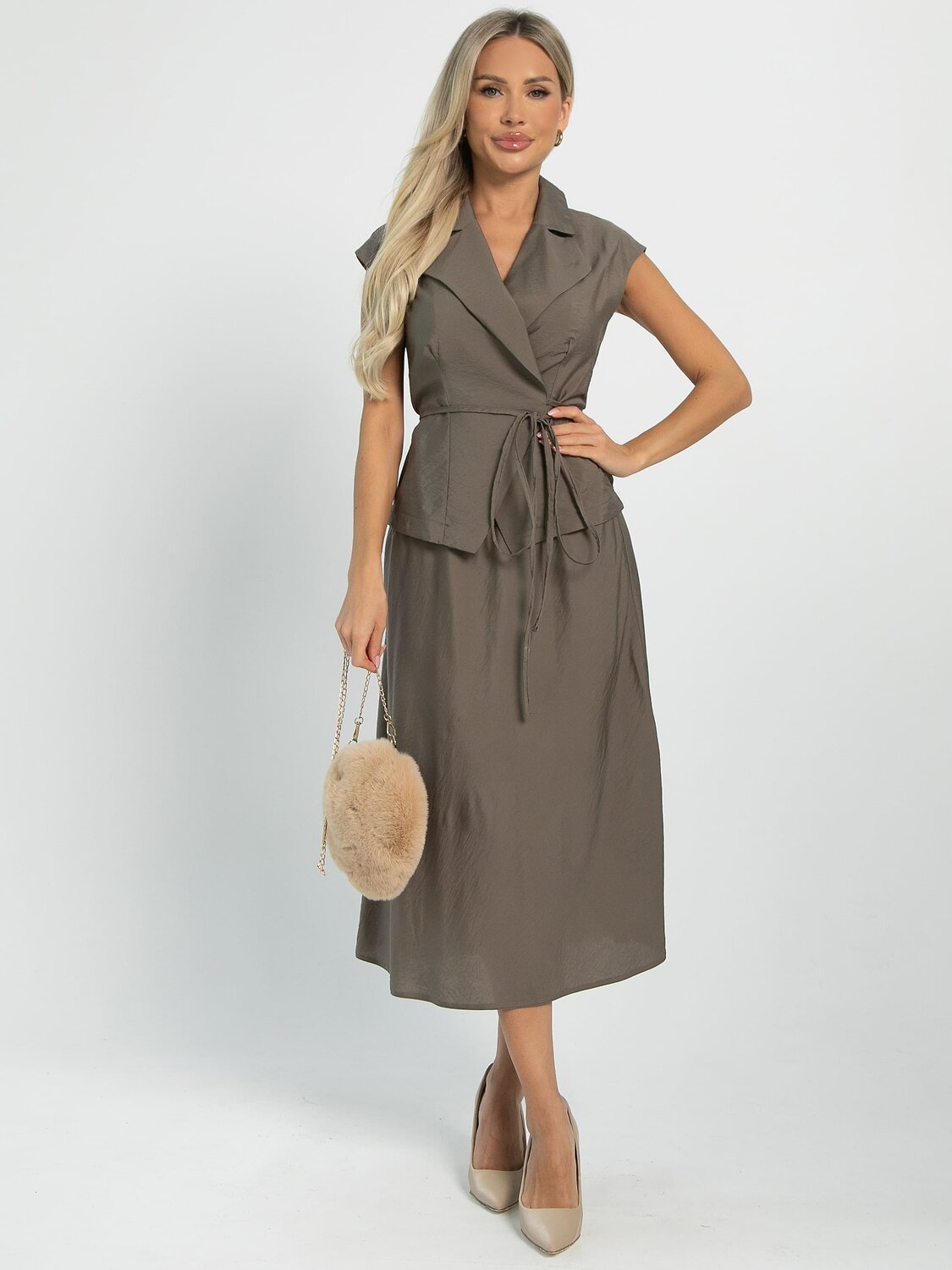 LT Collection Костюм 606111 К16265-10М Коричневый